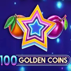 Official Slots logo: 100 Golden Coins by Amusnet Interactive at Betninja Casino
