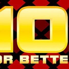 10s or Better slot logo by 1x2gaming at Betninja Casino