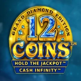 12 Coins Grand Diamond Edition casino game by Wazdan – featured logo at Betninja Casino