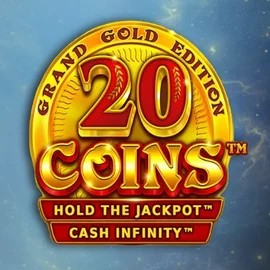 20 Coins Grand Gold Edition slot logo by Wazdan at Betninja Casino