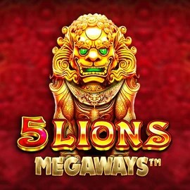 Official Slots logo: 5 Lions Megaways by Pragmatic Play at Betninja Casino