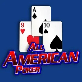 All American Poker slot visual from RTG (Reel Time Gaming) available on betninjacasinoo.com