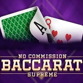 Baccarat Supreme online game logo by OneTouch Games on betninjacasinoo.com
