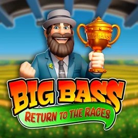 Official Slots logo: Big Bass Return to the Races by Pragmatic Play at Betninja Casino