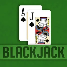 Blackjack (Relax Gaming) slot logo by Relax Gaming at Betninja Casino
