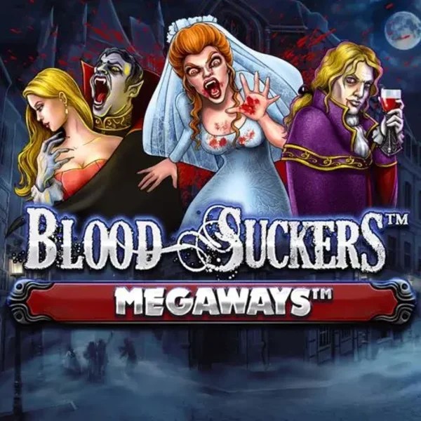 Blood Suckers Megaways logo by Red Tiger Gaming at Betninja Casino