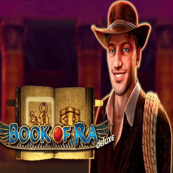 Try Book of Ra Deluxe slot by Novomatic on betninjacasinoo.com – logo image