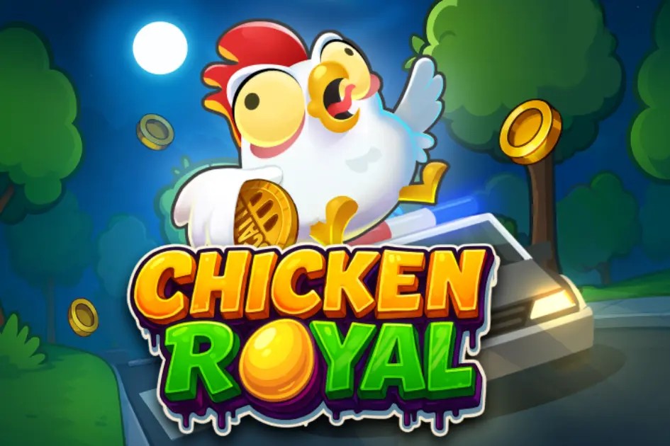 Chicken Royal slot visual from InOut available on betninjacasinoo.com
