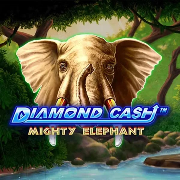 Diamond Cash Mighty Elephant by Greentube, showcased at betninjacasinoo.com – game logo