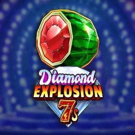 Diamond Explosion 7s online game logo by RubyPlay on betninjacasinoo.com