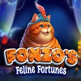 Fonzos Feline Fortunes online game logo by Pragmatic Play on betninjacasinoo.com