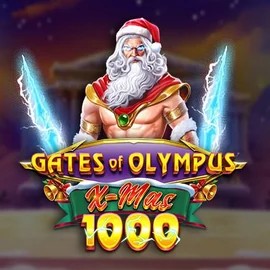 Slots logo of Gates of Olympus Xmas 1000 from Pragmatic Play at Betninja Casino