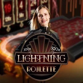 Lightning Roulette game by Evolution – logo hosted on Betninja Casino
