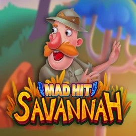 Official Slots logo: Mad Hit Savannah by RubyPlay at Betninja Casino
