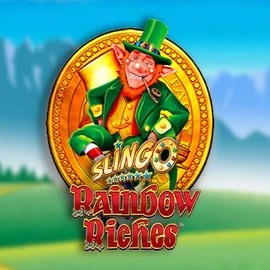 Slingo Rainbow Riches logo – Casino Games by Gaming Realms at Betninja Casino