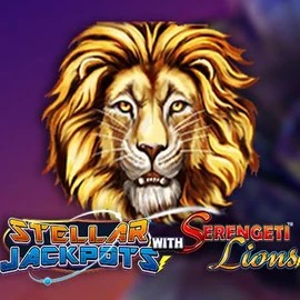 Stellar Jackpots with Serengeti Lions logo by Lightning Box Game at Betninja Casino