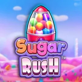 Sugar Rush online game logo by Pragmatic Play on betninjacasinoo.com