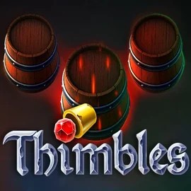 Thimbles slot logo by Evoplay at Betninja Casino