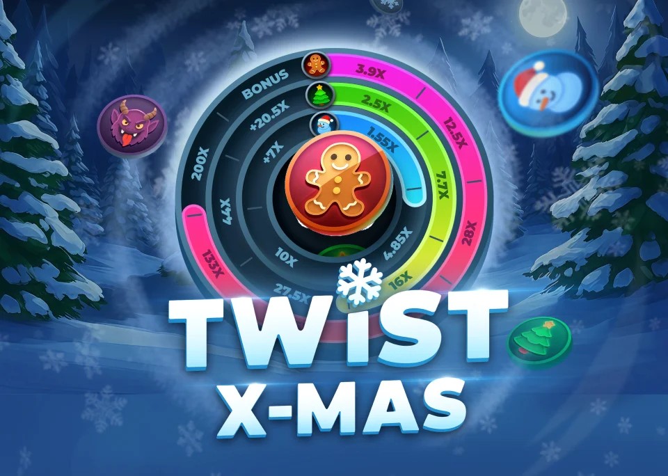 Official Casino Games logo: Twist X-mas by InOut at Betninja Casino