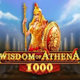 Wisdom of Athena 1000 online game logo by Pragmatic Play on betninjacasinoo.com