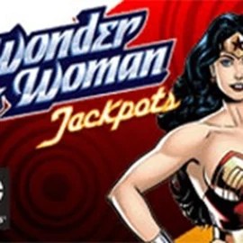 Wonder Woman Jackpots online game logo by Amaya on betninjacasinoo.com